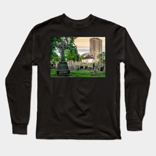 Holy Cross Cemetery and Our Lady of Sorrows Chapel Long Sleeve T-Shirt